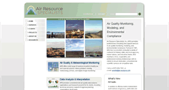 Desktop Screenshot of air-resource.com